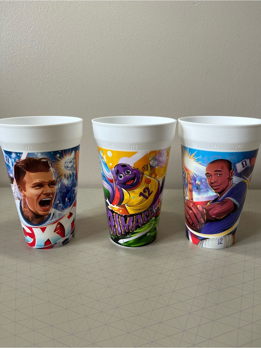Bundle of 3 FIFA World Cup 2026 McDonalds Cups